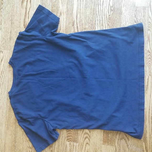 (S) American Eagle Men's Solid Navy Blue Standard Fit Super Soft Cotton T-Shirt - Picture 9 of 9